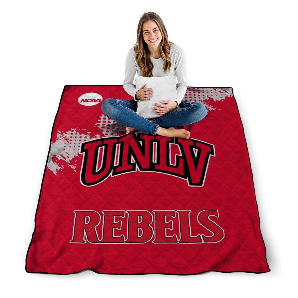 unlv rebels paint trail red quilt blanket high quality unlv rebels paint trail red quilt blanket high quality