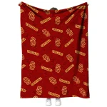 usc trojans solid classic red quilt blanket best selling