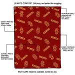 usc trojans solid classic red quilt blanket best selling