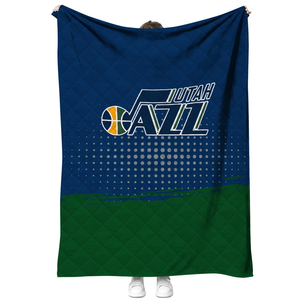 utah jazz dot illusion navy quilt blanket fashion forward utah jazz dot illusion navy quilt blanket fashion forward