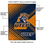 utep miners arrow layers blue quilt blanket best selling