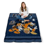 utep miners disney football blue quilt blanket best selling