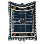 utsa roadrunners mickey player orange quilt blanket best selling