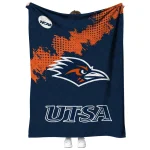 utsa roadrunners paint trail orange quilt blanket best selling