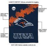 utsa roadrunners paint trail orange quilt blanket best selling