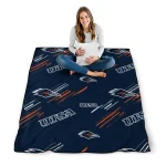 utsa roadrunners sketch lines orange quilt blanket best selling