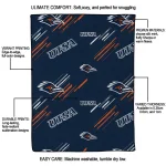 utsa roadrunners sketch lines orange quilt blanket best selling