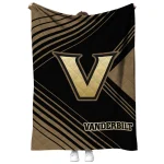 vanderbilt commodores arrow layers black quilt blanket best selling