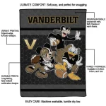 vanderbilt commodores disney football black quilt blanket best selling
