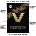vanderbilt commodores paint trail black quilt blanket best selling