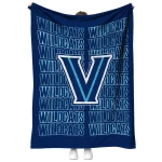villanova wildcats bold red navy quilt blanket best selling