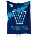 villanova wildcats paint trail navy quilt blanket best selling