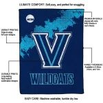 villanova wildcats paint trail navy quilt blanket best selling