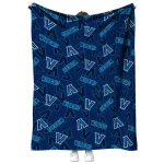 villanova wildcats solid classic navy quilt blanket best selling