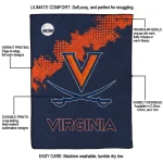 virginia cavaliers paint trail blue quilt blanket best selling