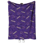 washington huskies solid classic purple quilt blanket best selling