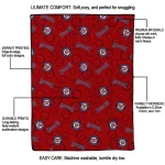 washington nationals solid classic red quilt blanket best selling