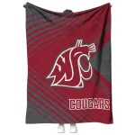 washington state cougars arrow layers crimson quilt blanket best selling