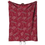 washington state cougars solid classic crimson quilt blanket best selling