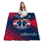washington wizards arrow layers blue quilt blanket best selling