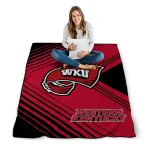 western kentucky hilltoppers arrow layers red quilt blanket best selling