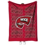 western kentucky hilltoppers bold red quilt blanket best selling