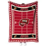 western kentucky hilltoppers mickey player red quilt blanket best selling