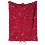 western kentucky hilltoppers solid classic red quilt blanket best selling