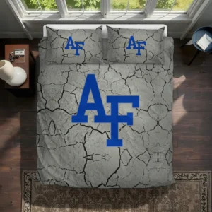 Air Force Falcons Cracked Texture Bedding Set Best Selling