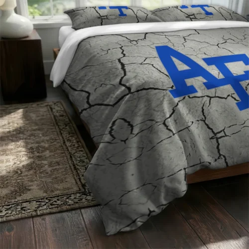 Air Force Falcons Cracked Texture Bedding Set Fashion Forward
