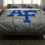 Air Force Falcons Cracked Texture Bedding Set Best Selling