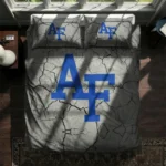 Air Force Falcons Cracked Texture Bedding Set Best Selling