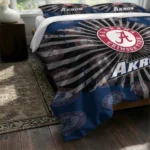 Akron Zips Sunburst Splatter Bedding Set Best Selling