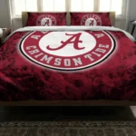 Alabama Crimson Tide Red Mist Bedding Set Best Selling