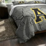 Appalachian State Mountaineers Cracked Texture Bedding Set Best Selling