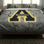 Appalachian State Mountaineers Cracked Texture Bedding Set Best Selling