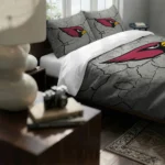 Arizona Cardinals Cracked Texture Bedding Set Best Selling