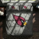 Arizona Cardinals Cracked Texture Bedding Set Best Selling