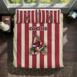 Arizona Coyotes Stripe Style Bedding Set Best Selling