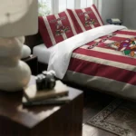 Arizona Coyotes Stripe Style Bedding Set Best Selling