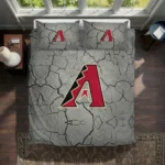 Arizona Diamondbacks Cracked Texture Bedding Set Best Selling