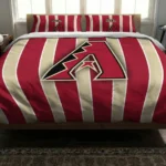 Arizona Diamondbacks Stripe Style Bedding Set Best Selling