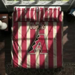 Arizona Diamondbacks Stripe Style Bedding Set Best Selling