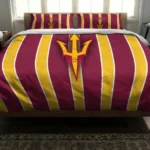 Arizona State Sun Devils Stripe Style Bedding Set Best Selling