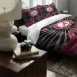 Arizona State Sun Devils Sunburst Splatter Bedding Set Best Selling
