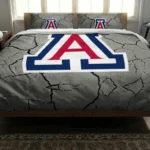 Arizona Wildcats Cracked Texture Bedding Set Best Selling