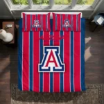 Arizona Wildcats Stripe Style Bedding Set Best Selling
