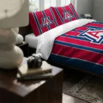 Arizona Wildcats Stripe Style Bedding Set Best Selling