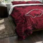 Arkansas Razorbacks Red Mist Bedding Set Best Selling