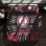 Arkansas Razorbacks Sunburst Splatter Bedding Set Best Selling